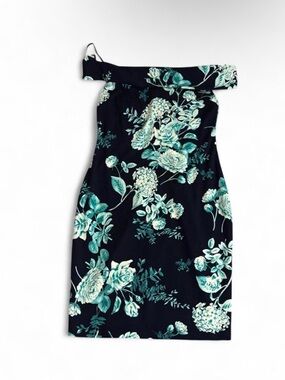 Premier Amour Blue Navy Floral Dress NWT 🏷️ Size 14 💙🩵🖤